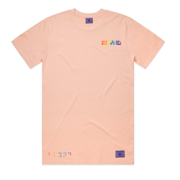 BLYND PRYDE UNISEXY T-SHIRT PINKY